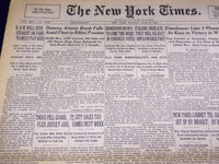 1946 JUNE 24 NEW YORK TIMES - DUMMY ATOMIC BOMB FALLS - NT 3130