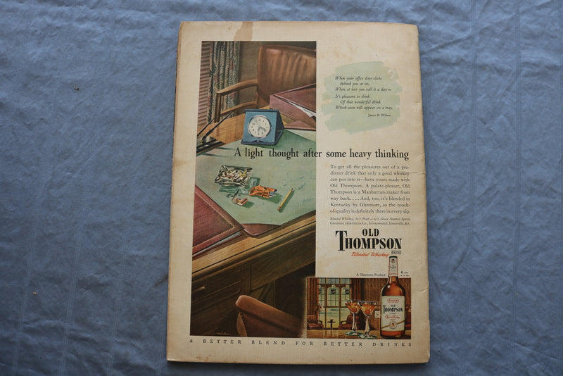 1946 MAR OUTDOOR LIFE MAGAZINE - AMERICA'S CONSERVATIONS PLEDGE COVER - SP 6182H