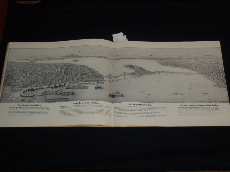 1940'S VIEWS OF SAN FRANCISCO SOUVENIR VIEW BOOK - GREAT PHOTOS - J 8900