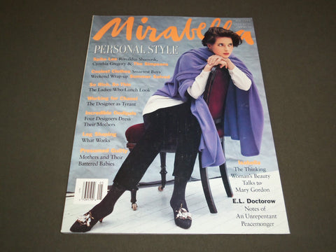 1991 MAY MIRABELLA MAGAZINE - ISABELLA ROSSELINNI - SP 5433