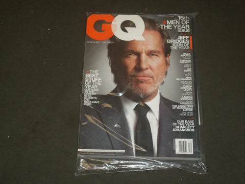 2010 DECEMBER GQ MAGAZINE - JEFF BRIDGES - B 2801