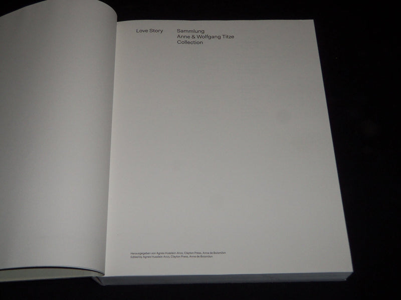 2014 LOVE STORY SAMMLUNG ANNE & WOLFGANG TITZE COLLECTION BOOK - D 61