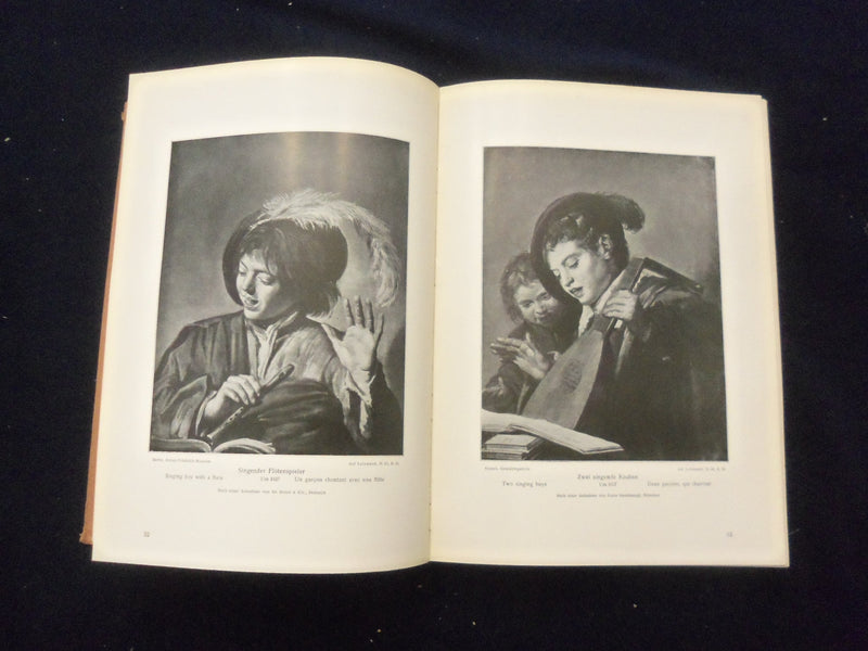 1921 FRANS HALS HARDCOVER BOOK - GERMAN TEXT - KD 8349