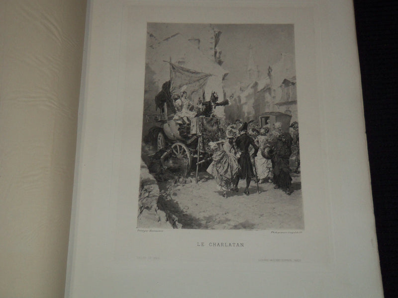 1883 SALON DE PH. BURTY PLANCHES EN PHOTOGRAVURE VOLUME - KD 1380A