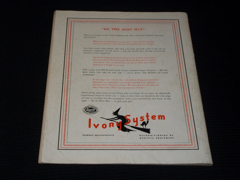 1951 MARCH ATHLETIC JOURNAL MAGAZINE - 30TH ANNIVERSARY COVER - E 5833