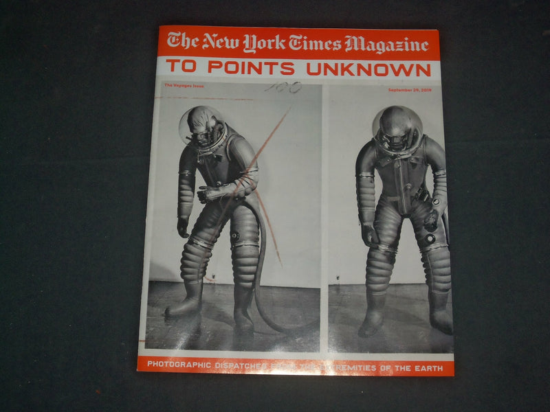 2019 SEPTEMBER 29 THE NEW YORK TIMES MAGAZINE - TO POINTS UNKNOWN - B 6393