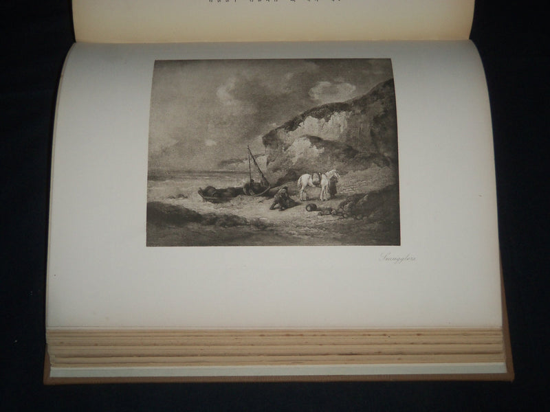 1904 THE LIFE OF GEORGE MORLAND VOLUME BY GEORGE DAWE - NICE ILLUSTRATIONS- Z 42
