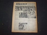 1965 MAY 30 NATIONAL ENQUIRER NEWSPAPER - 16-YEAR OLD SLAVER OF 2 WOMEN- NP 7387