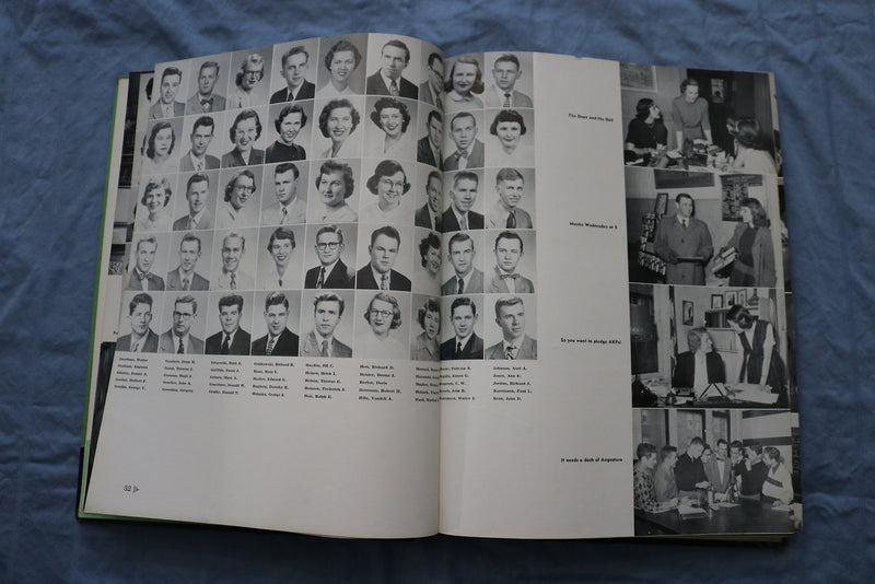 1953 THE HILLTOP MARQUETTE UNIVERSITY YEARBOOK - MILWAUKEE, WISCONSIN - YB 3411