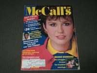 1985 APRIL MCCALL'S MAGAZINE - MARIE OSMOND COVER - B 2942