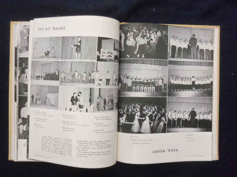 1954 WARBLER EASTERN ILLINOIS STATE COLLEGE YEARBOOK - CHARLESTON, IL - YB 3312