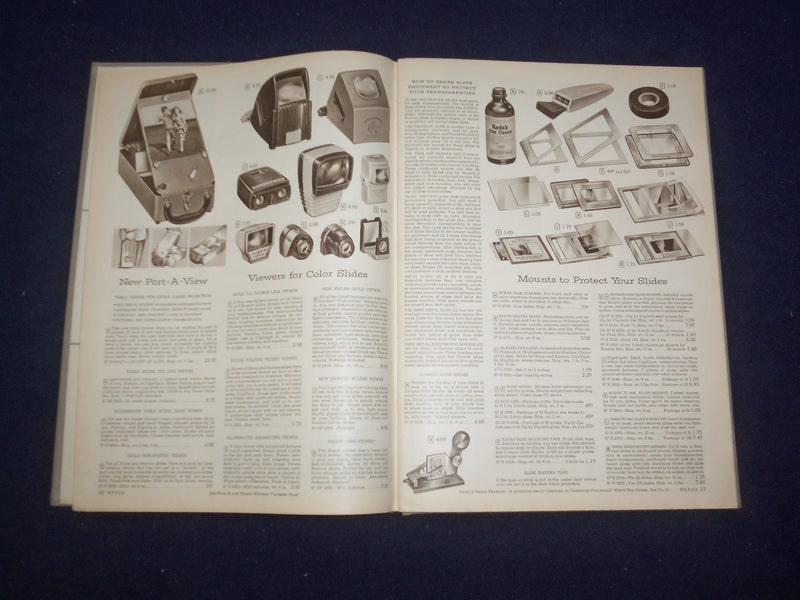 1956 MONTGOMERY WARD PHOTOGRAPHIC CATALOG - HARDCOVER - R 96U