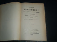 1900-1909 ANNALES D'OCULISTIQUE FRENCH VOLUMES LOT OF 19 - NICE PLATES - KD 18