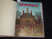 1976 JANUARY-DECEMBER THE MOTOR LAND MAGAZINE BOUND VOLUME - 6 ISSUES - KD 704Y