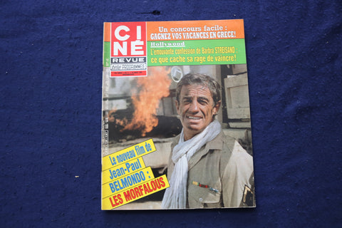 1984 MARCH 15 CINE REVUE MAGAZINE - JEAN-PAUL BELMONDO - REDFORD COVER - E 23463