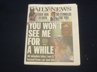 2020 OCTOBER 7 NEW YORK DAILY NEWS NEWSPAPER - EDDIE VAN HALEN DIED 1955-2020
