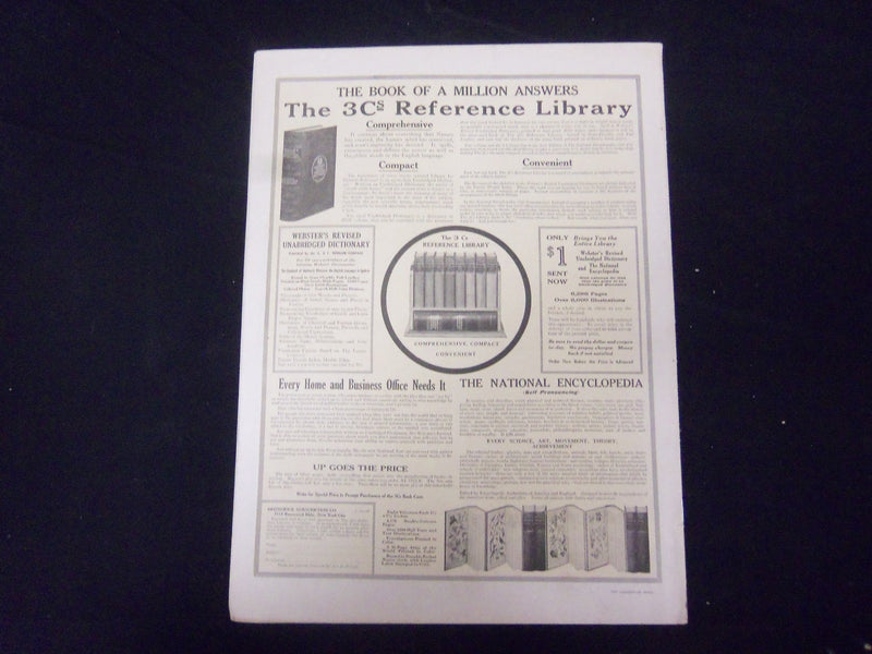 1916 DECEMBER 28 LESLIE'S WEEKLY MAGAZINE - THE GOLDEN SHOWER - ST 2133