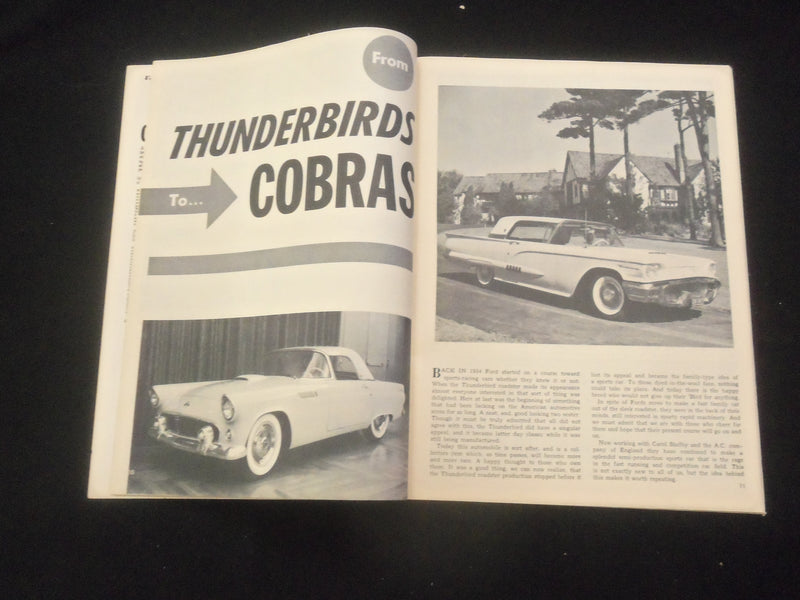 1964 AUGUST MOTOR CARS ILLUSTRATED MAGAZINE - ANTIQUE 1 CYLINDER MARVELS- J 7823