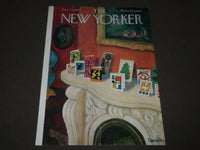1960 DECEMBER 17 NEW YORKER MAGAZINE FRONT COVER ONLY - GREAT ART FOR FRAMING