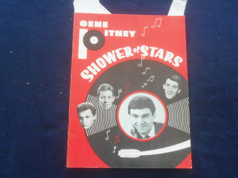 1960'S GENE PITNEY SHOWER OF STARS PROGRAM - J 8380