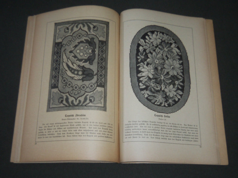 1924 BEYERS SMYRNA ARBEITEN HANDBOOK - GERMAN - ST 5121
