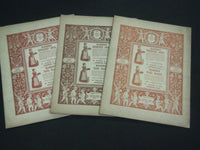 1887 AMERICAN ART ILLUSTRATED MAGAZINE LOT OF 3 ISSUES - O 38
