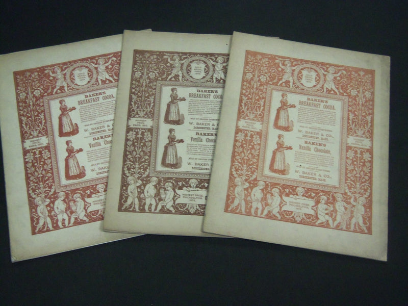 1887 AMERICAN ART ILLUSTRATED MAGAZINE LOT OF 3 ISSUES - O 38