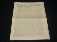 1855 NOVEMBER 24 LIFE ILLUSTRATED NEWSPAPER - HIAWATHA LONGFELLOW - NP 4782