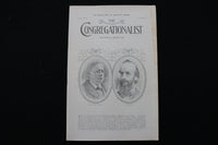1897 NOV 4 THE CONGREGATIONALIST MAGAZINE - HENRY BEECHER- LYMAN ABBOTT - K 2350