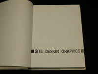 1989 SITE DESIGN GRAPHICS HARDCOVER BOOK BY MICHAEL KENDALL - R 715J