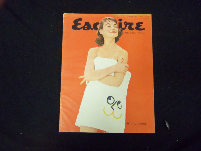 1955 JULY ESQUIRE MAGAZINE - GREAT COVER, PHOTOS AND ADS - ST 2723