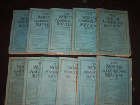 1923 NORTH AMERICAN REVIEW LOT OF 11 ISSUES - GREAT STORIES/ARTICLES - WR 1020