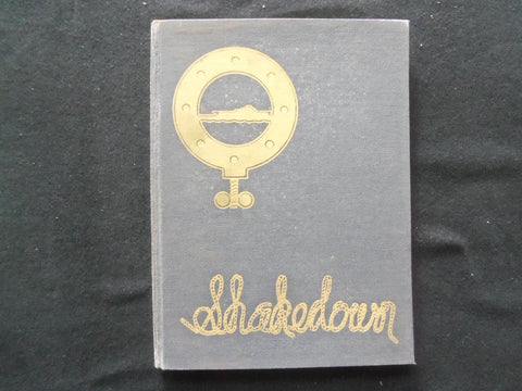 1946 SHAKEDOWN NAVAL RESERVE OFFICERS TUFTS TRAINING CORPS YEARBOOK - YB 3372