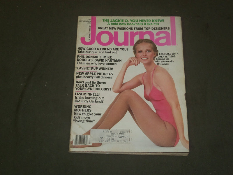 1978 SEPTEMBER LADIES' HOME JOURNAL MAGAZINE - CHERYL TIEGS - B 2237