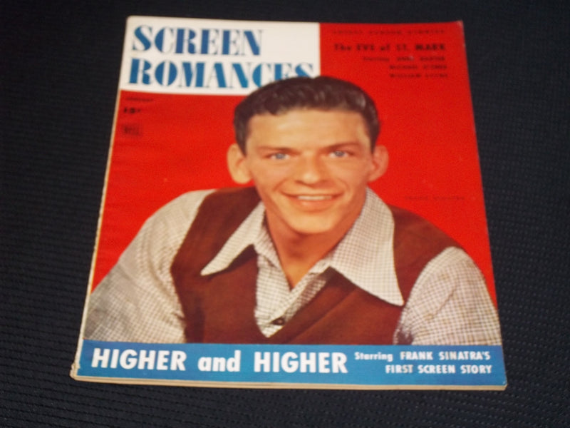 1944 JANUARY SCREEN ROMANCES MAGAZINE - FRANK SINATRA COVER - E 16529