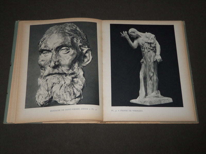 1948 RODIN BOOK BY JUDITH CLADEL - FRENCH - 108 PLATES - D 215