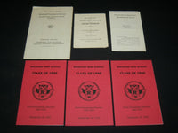 1930-2007 ROCKFORD SENIOR HIGH SCHOOL EPHEMERA LOT OF 12 - ILLINOIS - O 215