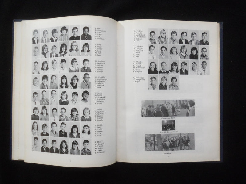 1967 LINCOLN LOG WESTWOOD JUNIOR HIGH SCHOOL YEARBOOK - WESTWOOD, NJ - YB 3190