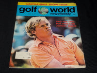1974 JANUARY 18 GOLF WORLD NEWSWEEKLY MAGAZINE - JOHNNY MILLER - E 6156