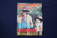 1975 DEC PHOTOPLAY MAGAZINE - JOHN WAYNE & KATHARINE HEPBURN COVER - E 19107