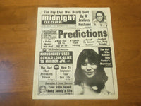 1977 SEP 27 MIDNIGHT GLOBE NEWSPAPER - ELVIS WAS NEARLY SHOT BY HUSBAND- NP 4733