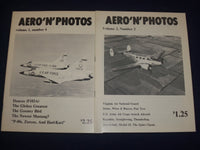 1979-1981 AERO 'N' PHOTOS MAGAZINE LOT OF 4 - AIRPLANE - NICE PHOTOS - J 1546