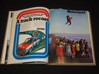 1972 JANUARY-DECEMBER THE MOTOR LAND MAGAZINE BOUND VOLUME - 6 ISSUES - KD 705A