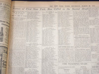 1918 MARCH 28 NEW YORK TIMES - BRITISH BEAT GERMANS BACK - NT 8157