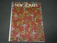 1963 NOVEMBER 9 NEW YORKER MAGAZINE FRONT COVER ONLY - GREAT ART FOR FRAMING