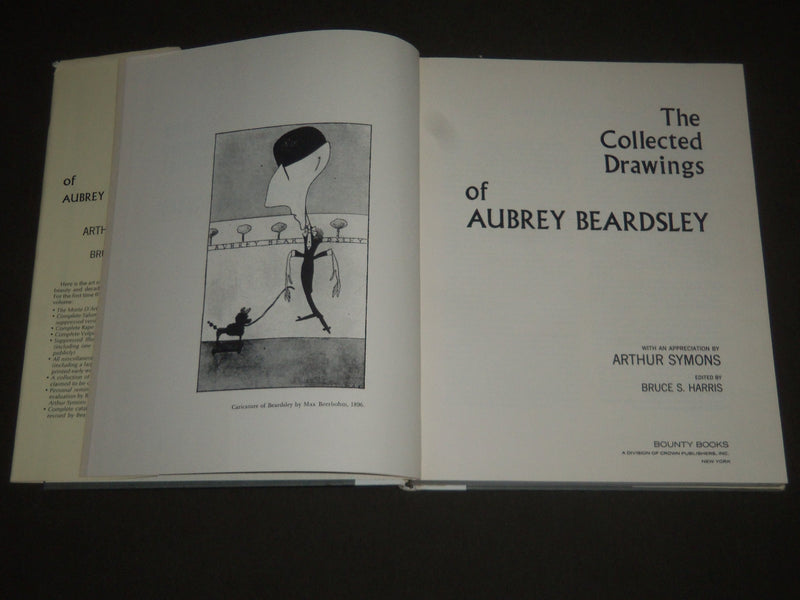 1967 THE COLLECTED DRAWINGS OF AUBREY BEARDSLEY BY ARTHUR SYMONS - I 829