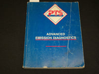 1996 ADVANCED EMISSION DIAGNOSTICS STANDARD MOTORS GUIDE BOOK - R 706S