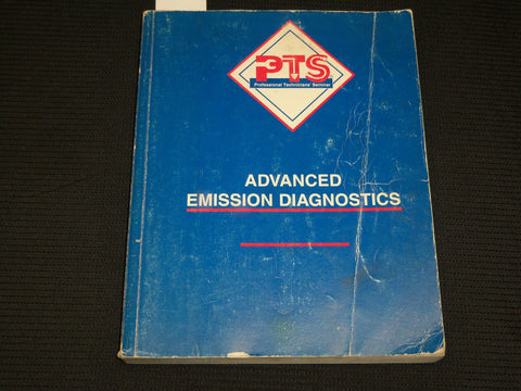 1996 ADVANCED EMISSION DIAGNOSTICS STANDARD MOTORS GUIDE BOOK - R 706S