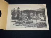 1930'S JASPER LAKE LOUISE HIGHWAY SOUVENIR VIEWS BOOK - DOMINION SERIES - J 8741