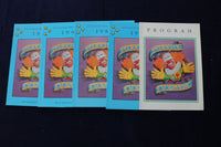 1987-1990 CIRKUS OLYMPIA CIRCUS PROGRAMS - SWEDISH - LOT OF 5 - O 3524